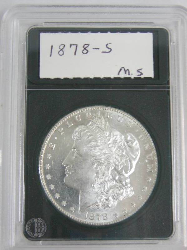 1878S Morgan Silver Dollar