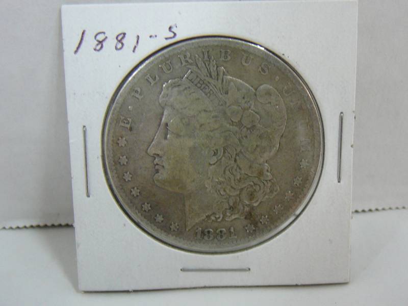 1881s Morgan Silver Dollar