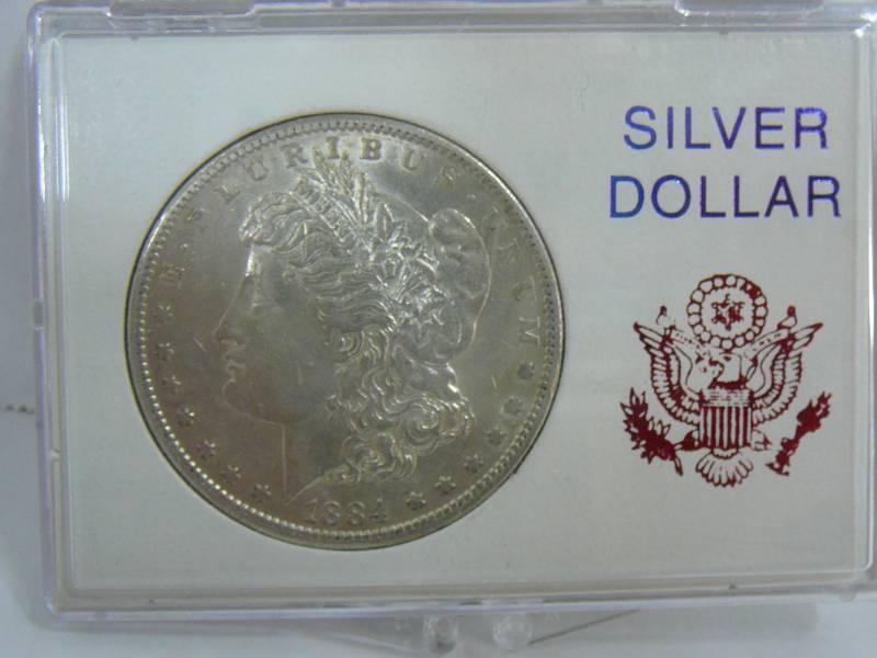 1884s Morgan Silver Dollar