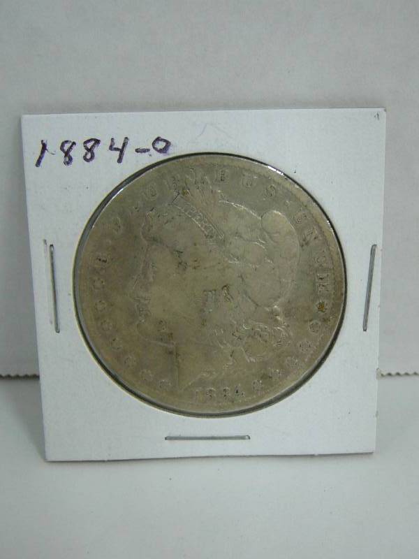 1884o Morgan Silver Dollar