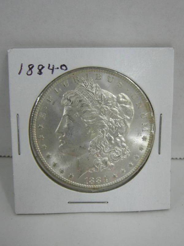 1884o Morgan Silver Dollar