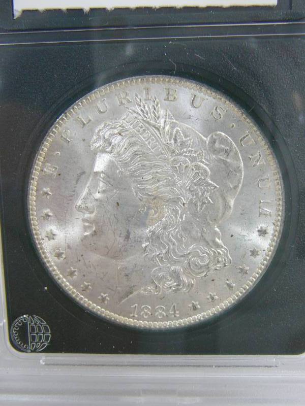1884o Morgan Silver Dollar