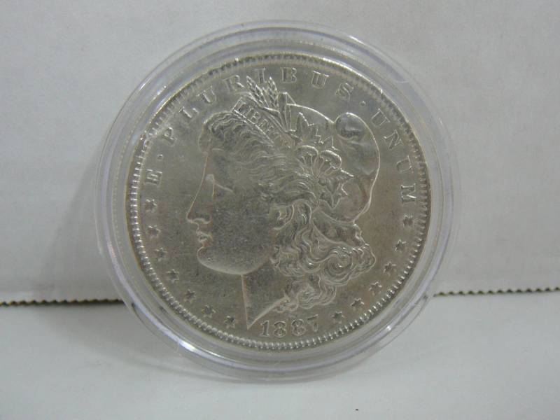 1887 Morgan Silver Dollar