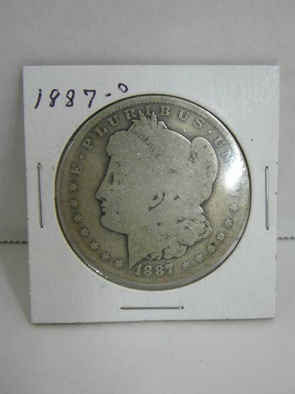 1887o Morgan Silver Dollar