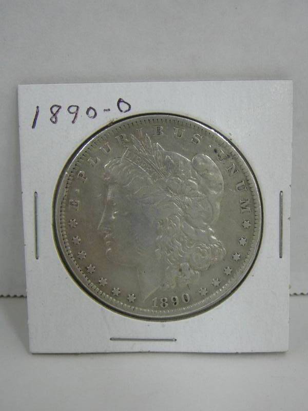 1890 o Morgan Silver Dollar