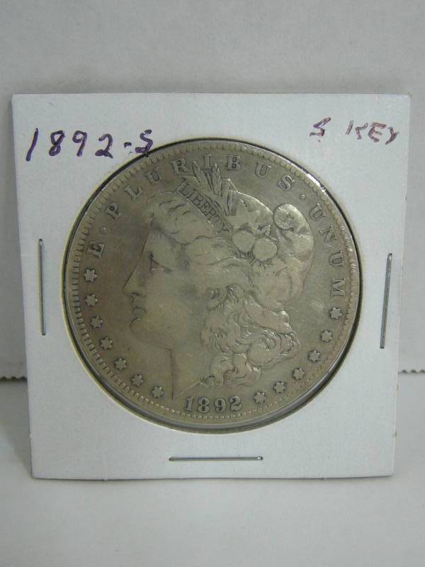 1892s Morgan Silver Dollar