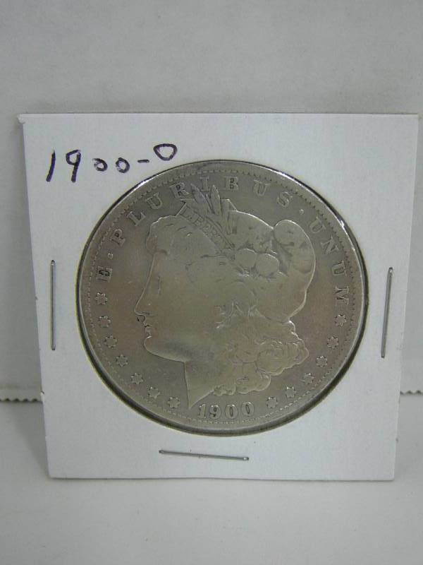 1900 o Morgan Silver Dollar