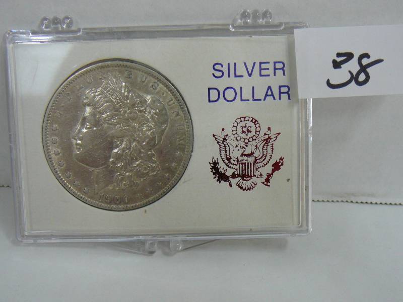 1900 o Morgan Silver Dollar