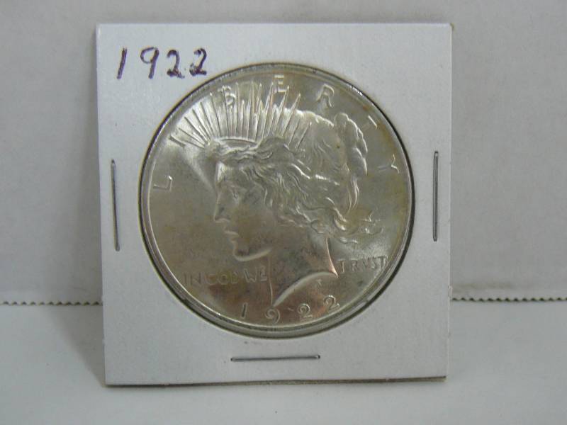 1922 Peace Silver Dollar