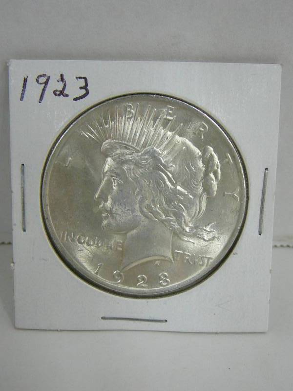1923 Peace Silver Dollar
