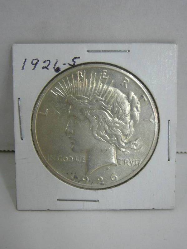 1926s Peace Silver Dollar