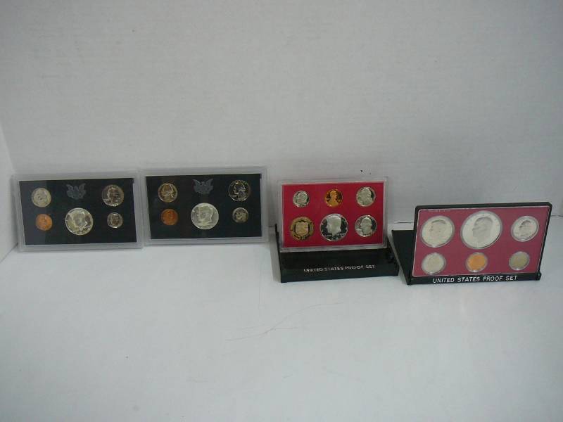 1968,1970,1976,1982 United States Proof Set