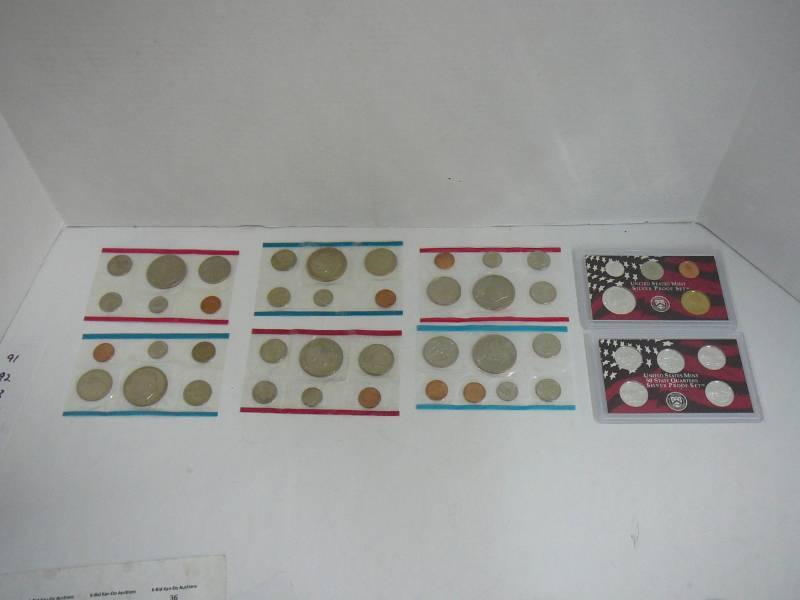 2006,1978,1975,1973 United States Proof Set