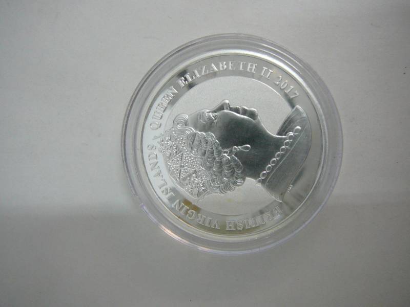 1 ounce Ag.999 $1 John F Kennedy 1917-2017