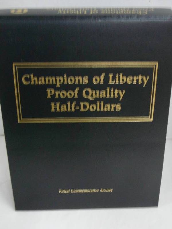 Champions of Liberty Proof Quality Half Dollars & Stamp