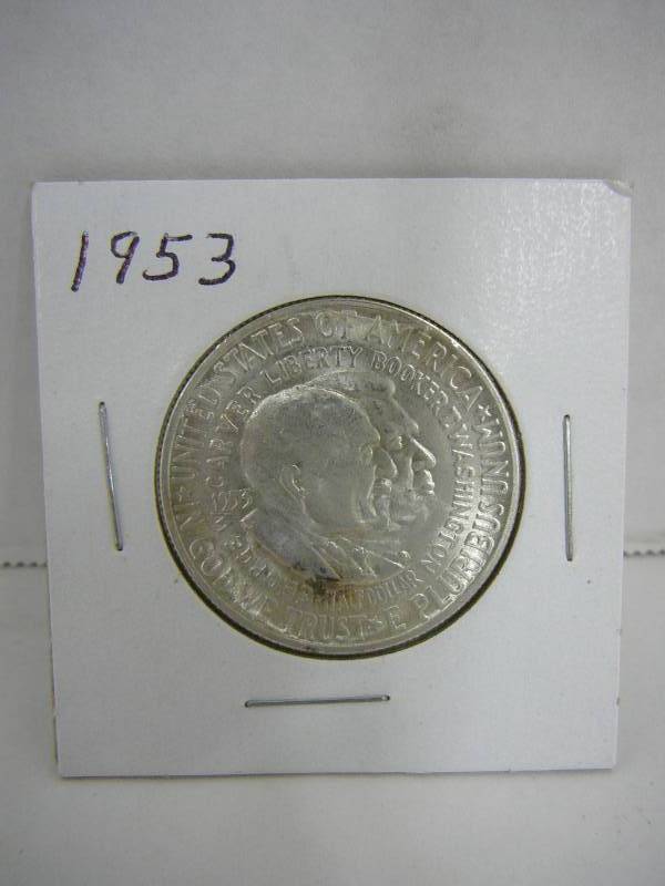 1953 Washington Carver Commemorative Half Dollar