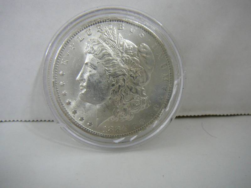 1884o Morgan Silver Dollar