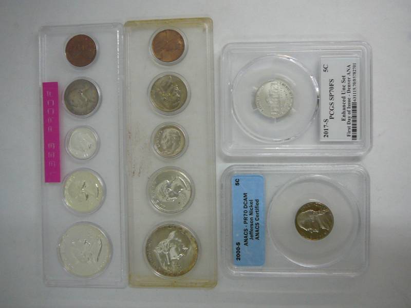 1963 Uncirculated Sets & Nickels