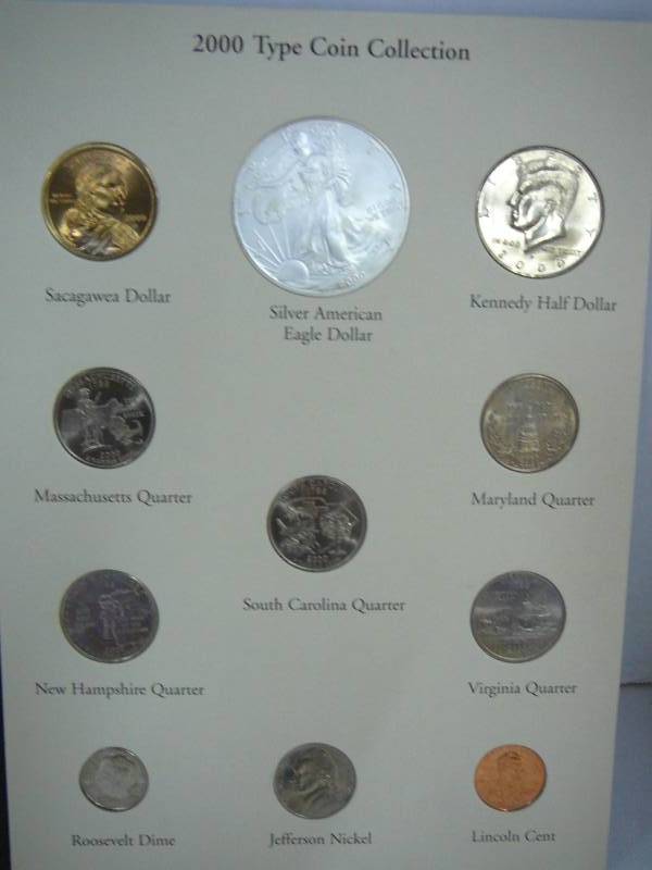 1999-2000 Special Edition Millennium Type Coin Collection