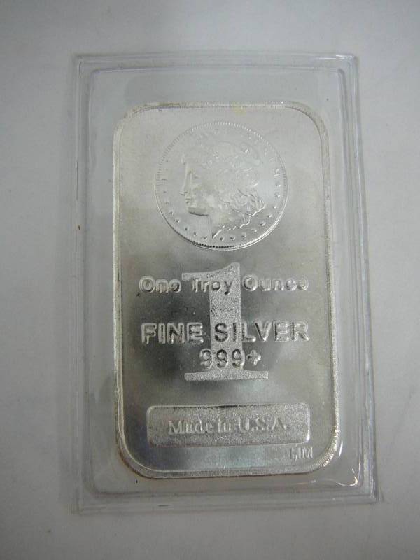 1 Troy Ounce .999 Fine Silver