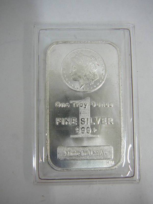 1 Troy Ounce .999 Fine Silver