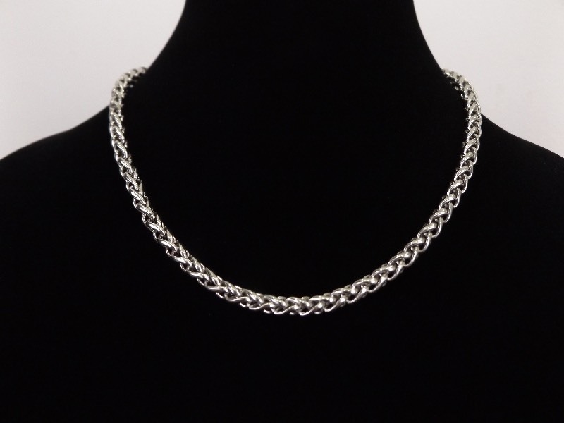 .925 Sterling Silver Heavy Link Necklace