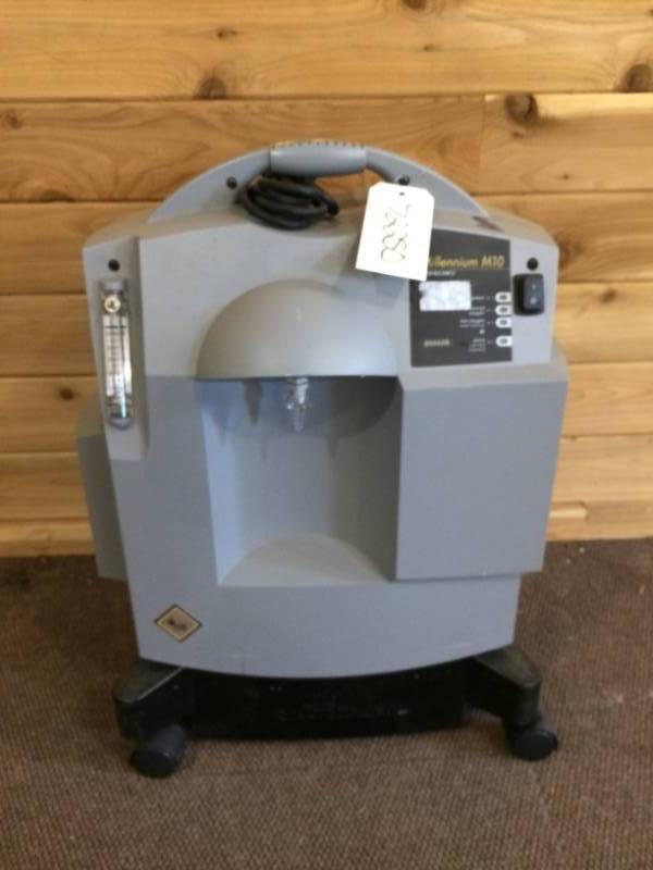 lot 70 image: MSRP $2000 Home Health 10 Liters of Oxygen Flow Per Minute Respironics Millenium Model M10 Medical Grade Oxygen Concentrator WOW Up to 10Liters Per Minute Oxygen Bars, Spas, Facials, Fish Farming & More - Like New Condition