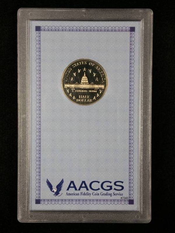 1989 S Proof Congress Commemorative Half Dollar AACGS PF67
