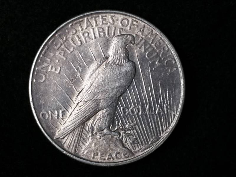 1922 D Silver Peace Dollar