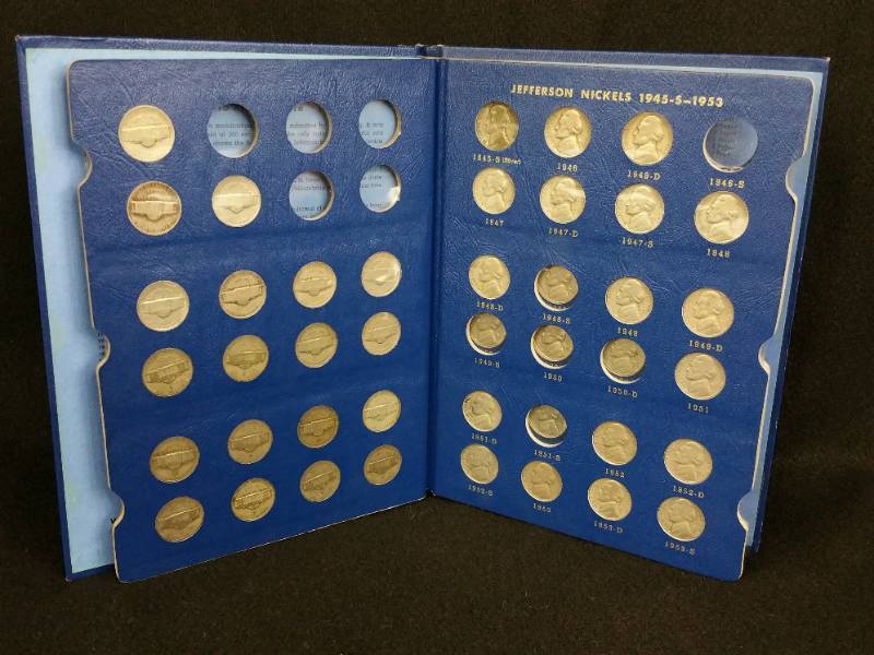 Jefferson Nickel Collection, Including Silver War Nickels