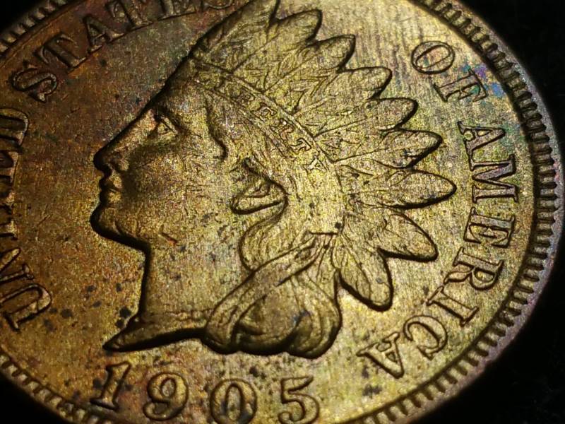 1905 & 1907 Indian Head Cents - Higher Grade