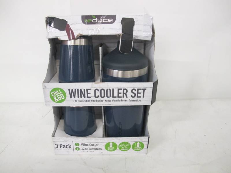 reduce wine cooler set