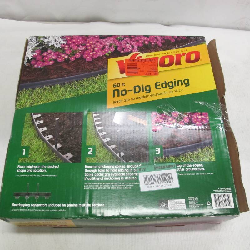 lot 43 image: Vigoro No-Dig Landscape Edging Kit