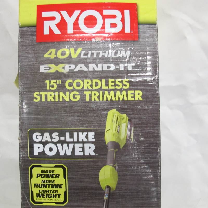 lot 101 image: RYOBI RY40250 MISSING POWER HEAD SHAFT