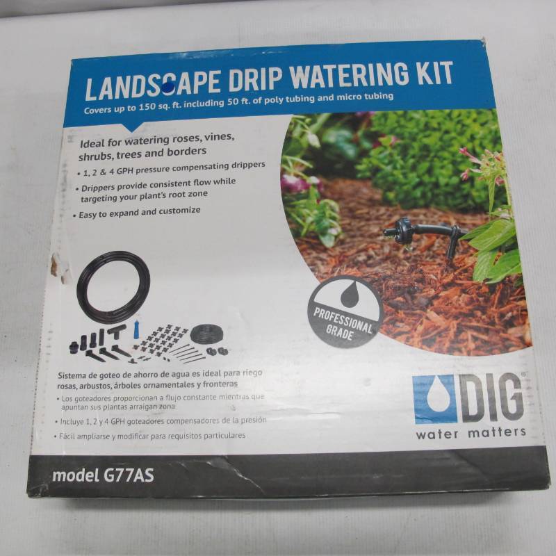 lot 103 image: DIG G77AS Landscape Drip Watering Kit