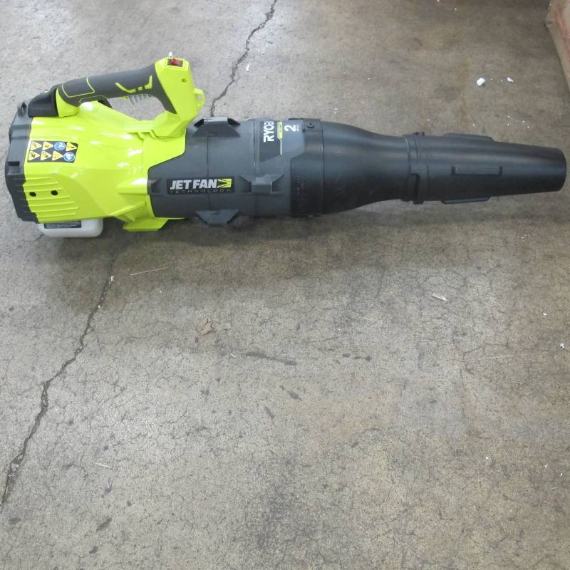 lot 180 image: RYOBI 160 MPH 520 CFM 25cc Gas Jet Fan Blower - Untested
