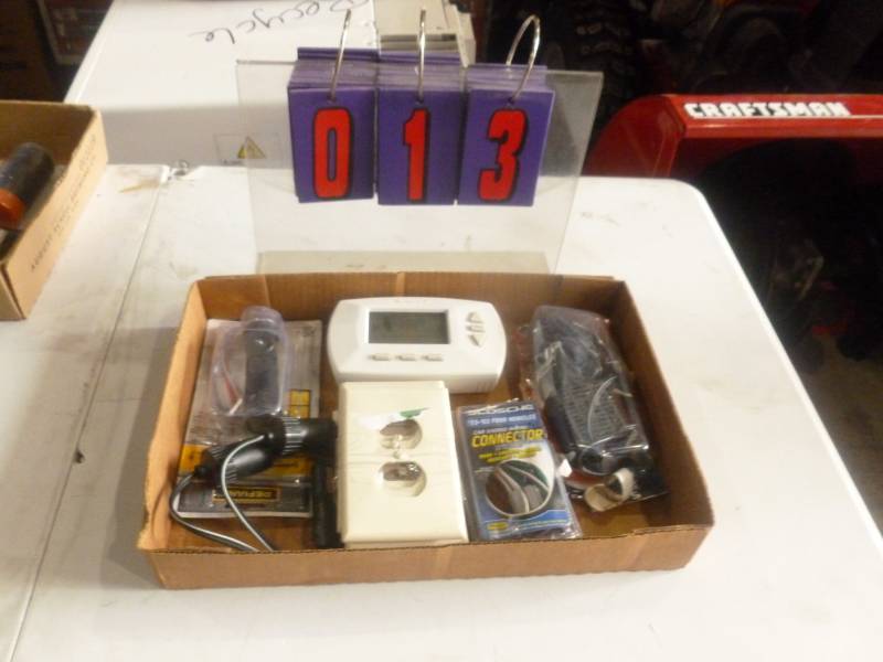 Flat of Electrical Components