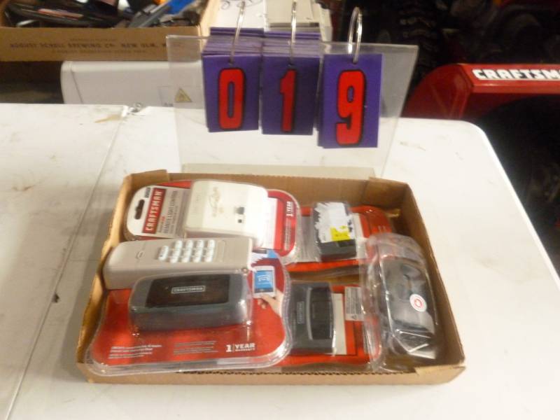 Flat of Garage Remotes