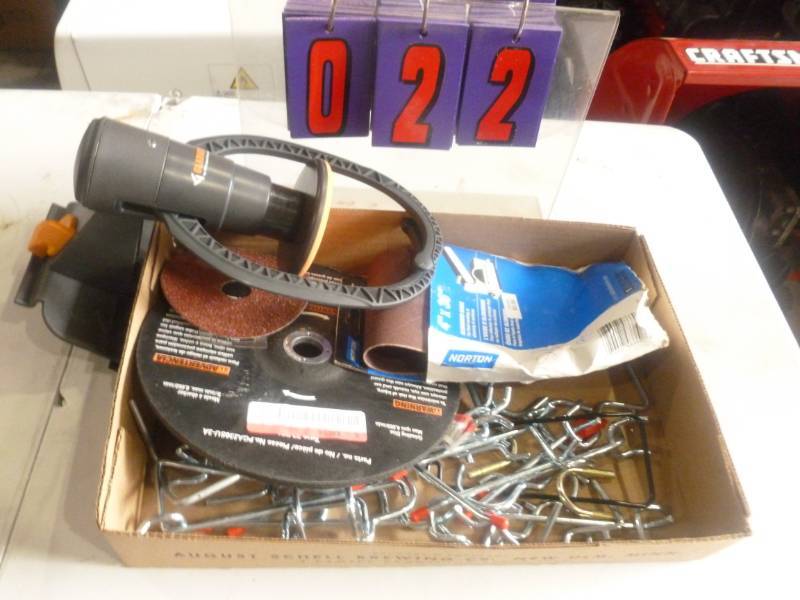 Flat of Abrasives Wheel & Hooks