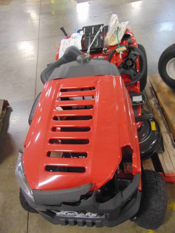 lot 10 image: Troy-bilt Pony 42 in. 17.5 hp Manual Drive Briggs & Stratton Gas Lawn Tractor with 7 speeds, Mow in Reverse Pony 42 CARB