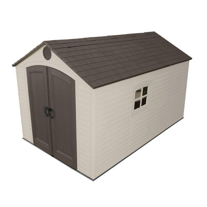 lot 251 image: Lifetime 8 ft. x 12.5 ft. Outdoor Storage Shed, Model 6402