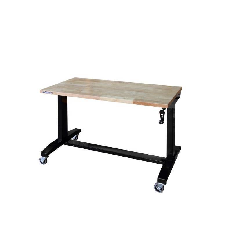 lot 226 image: Husky 46 in. Adjustable Height Work Table HOLT46XDB12