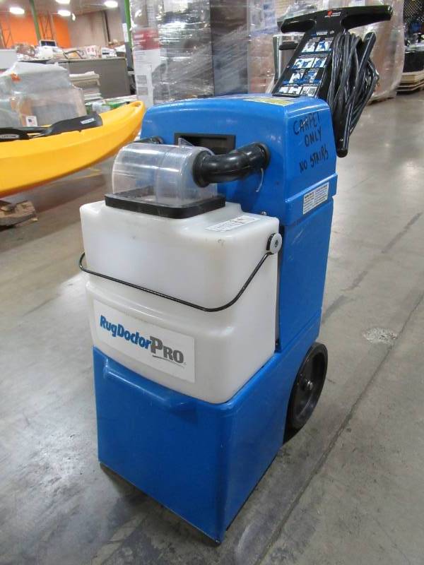 lot 283 image: Rug Doctor X3 Mighty Pro Professional Carpet Cleaner, WT-C2A - Motor Runs, 256.1 Hours RunTime