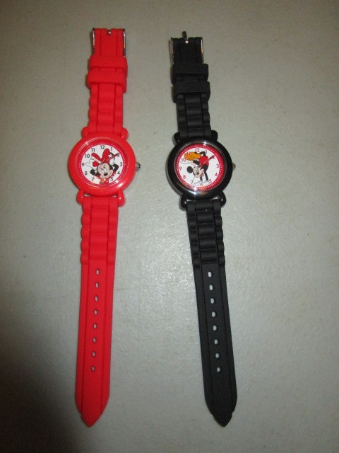 NEW EWATCH FACTORY MICKEY AND MINNIE WATCHES