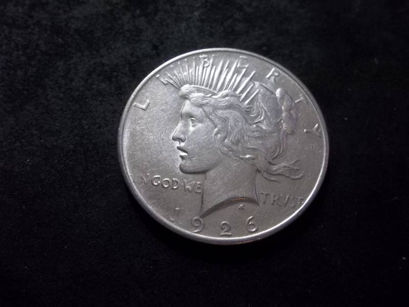 lot 53 image: 1926 D Silver Peace Dollar