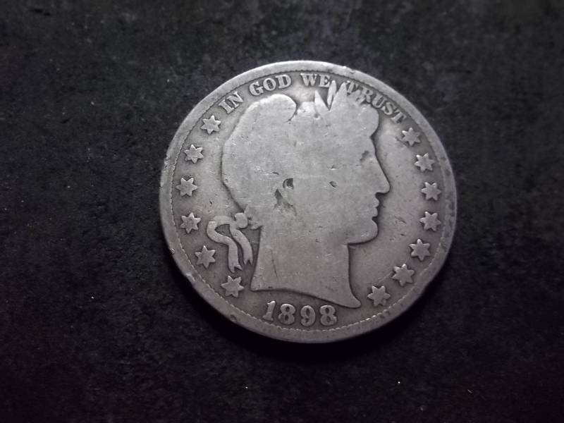 lot 67 image: 1898 Barber Half Dollar