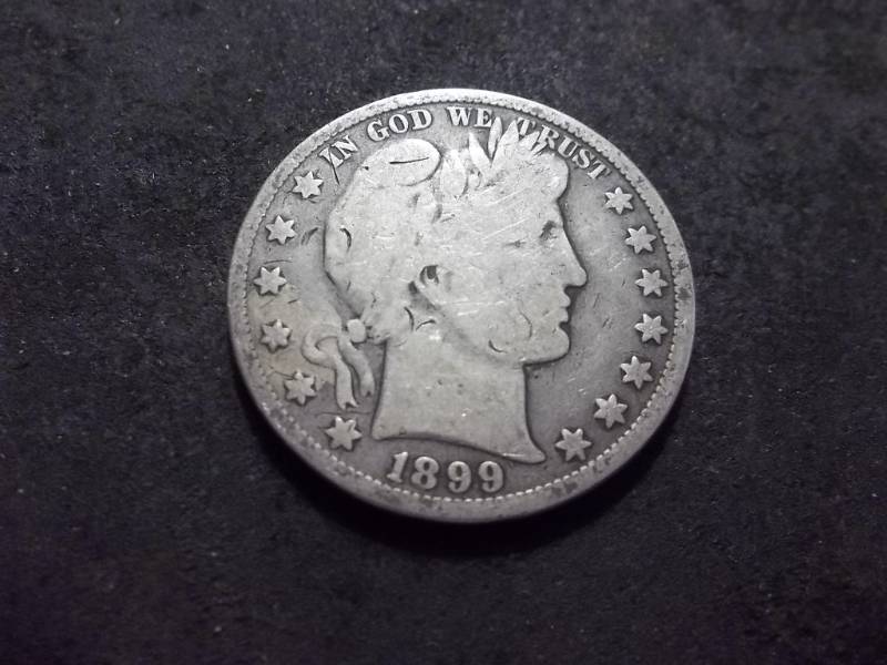 lot 68 image: 1899 Barber Half Dollar
