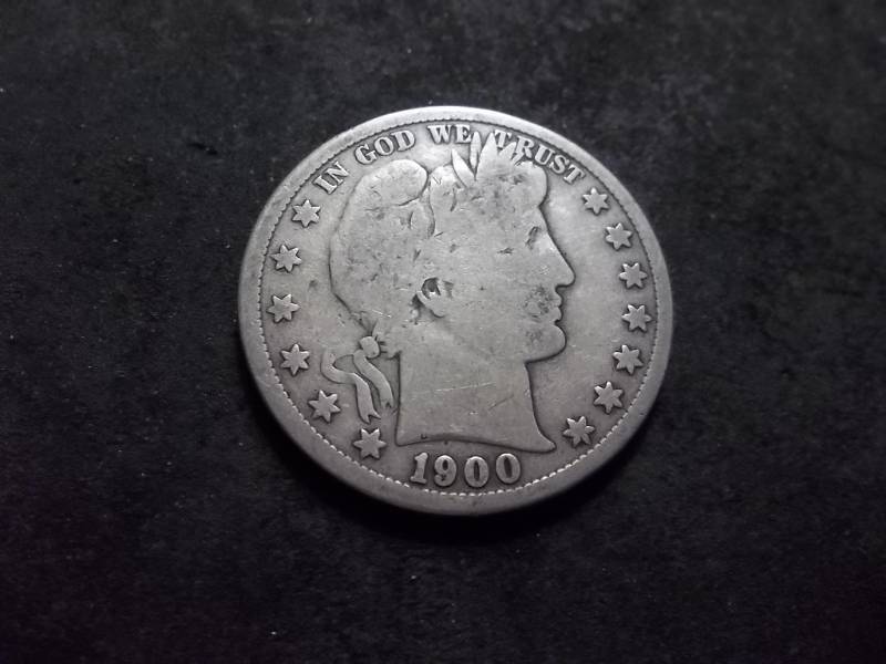 lot 69 image: 1900 S Barber Half Dollar