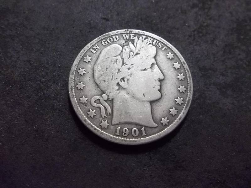 lot 70 image: 1901 Barber Half Dollar