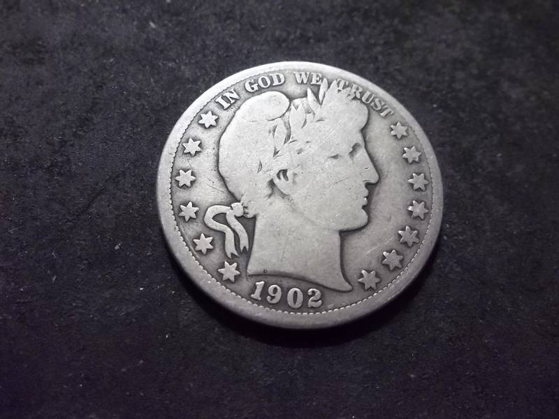 lot 72 image: 1902 O Barber Half Dollar